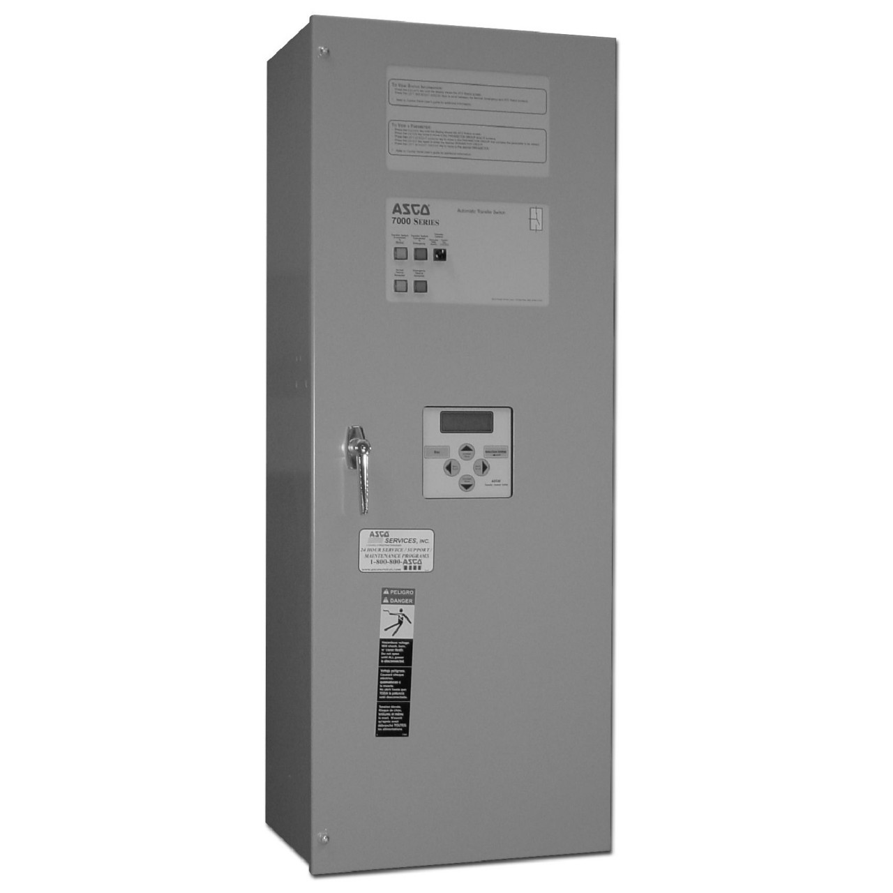 Asco 7000 Manual Transfer Switch (3Ph, 100A)