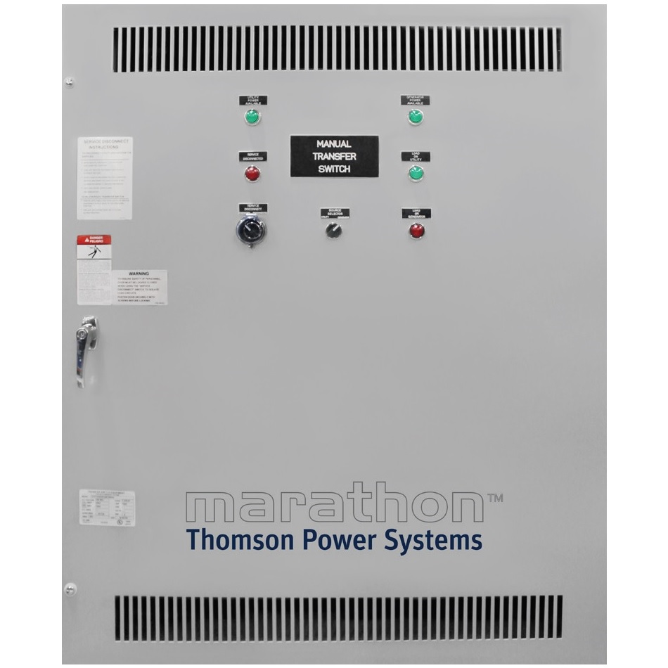Thomson TS870SE Manual Transfer Switch (1Ph 600A)
