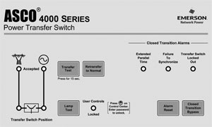 Asco 4000 Auto Transfer Switch (3Ph, 4-Pole, 400A)