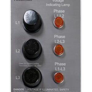 Powertron Pilot Light Indication for Voltage Present